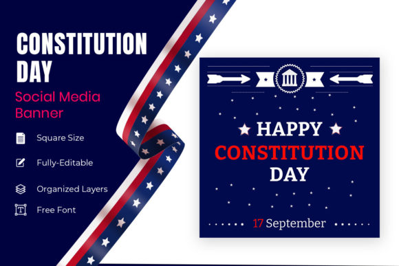 Celebrating American National Constitution Day with Impactful Visual Designs