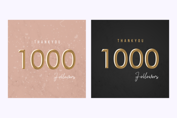 Celebrating Your First Major Milestone: The Power of a 1000 Followers Thank You Post