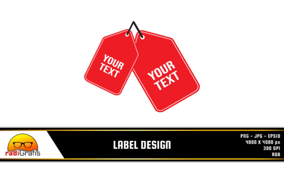 Elevate Your Brand Identity with a Premium Red Label Design Featuring a Gold Line