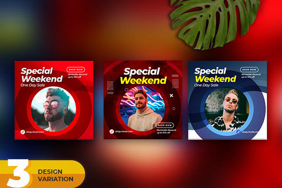 Elevate Your Brand with a Professional Fashion Sale Social Media Post Bundle