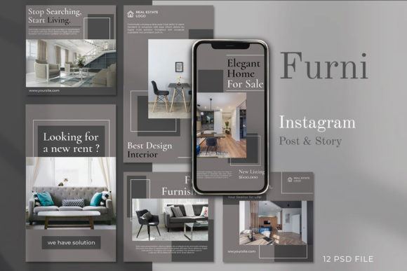 Evaluating the FURNIMAL Instagram Stories Post Template Set