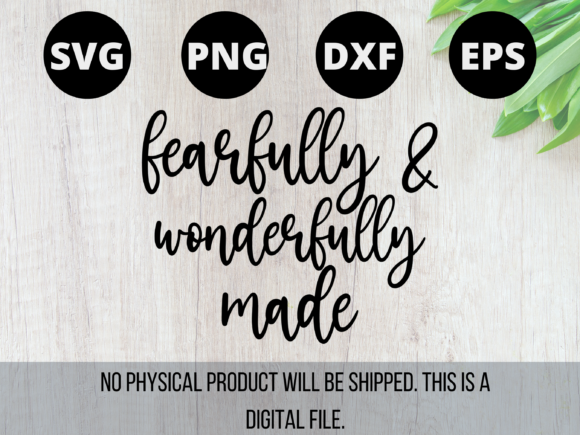 Fearfully and Wonderfully Made Design Assets