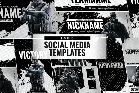 Level Up Your Brand with a Gaming Social Media Template