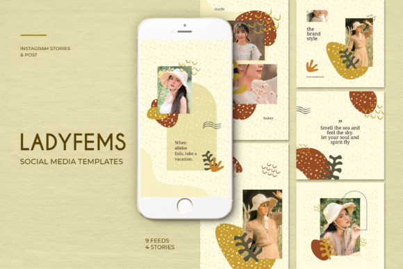 Streamlining Your Visual Strategy with Ladyfems Instagram Templates